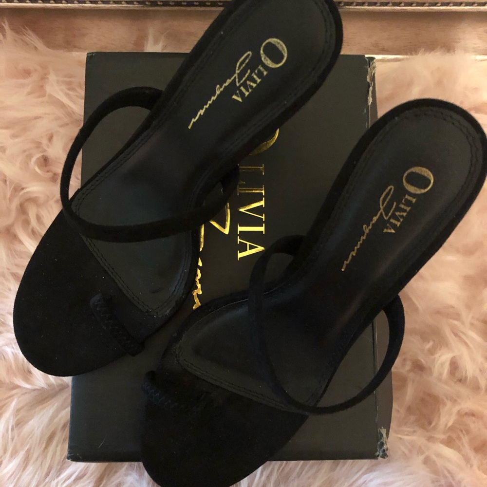 Style name: Grace and they are suede heels.